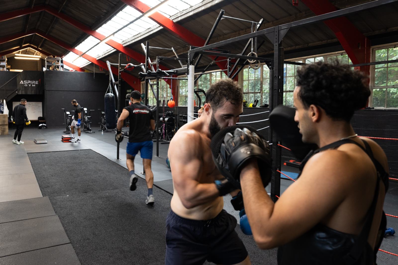 Inside Aspire1 Gym, Smithfield