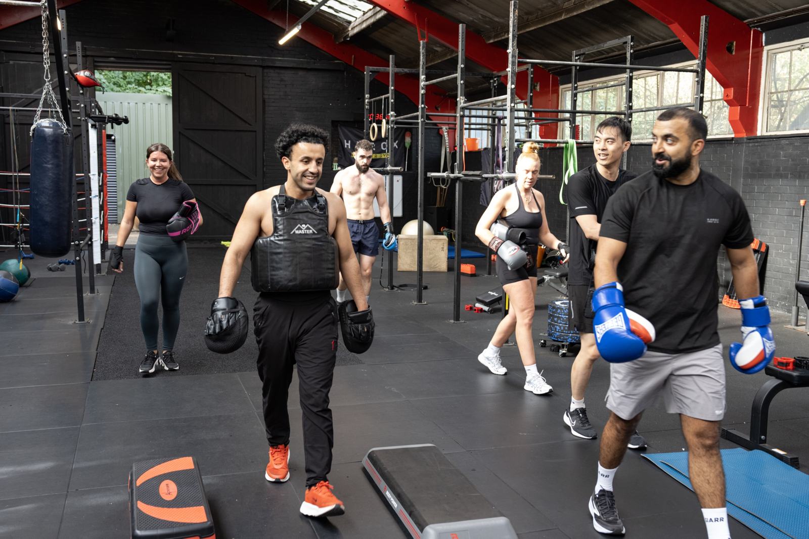 Members training at Aspire1 Gym